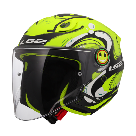 LS2 OF622 FUNNY II GLUP H-VIS YELLOW M