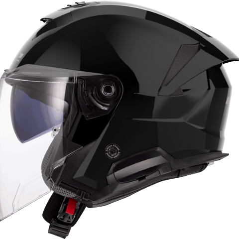 LS2 OF618 VERSO II SOLID GLOSS BLACK XXL