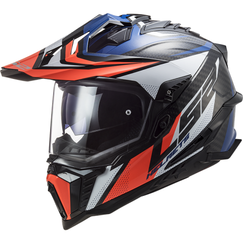LS2 MX701 EXPLORER C FOCUS G.BLUE WHITE RED M