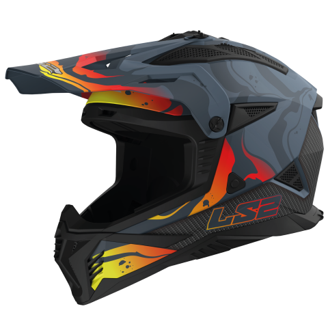 LS2 MX708 FAST II WASH MATT DARK GREY-06 XS