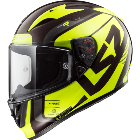 LS2 FF323 ARROW C EVO STING WINEBERRY H-V YELLOW XXL