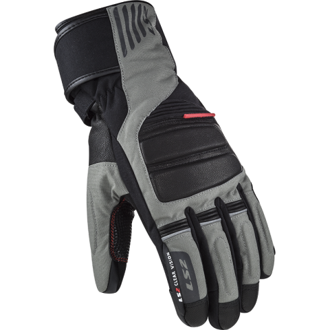 LS2 FROST MAN GLOVES BLACK GREY