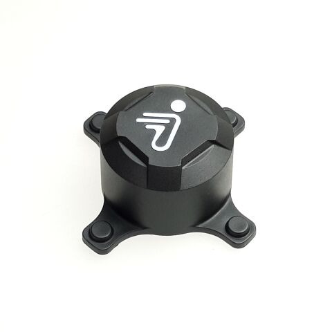 Steel rim trim cover component