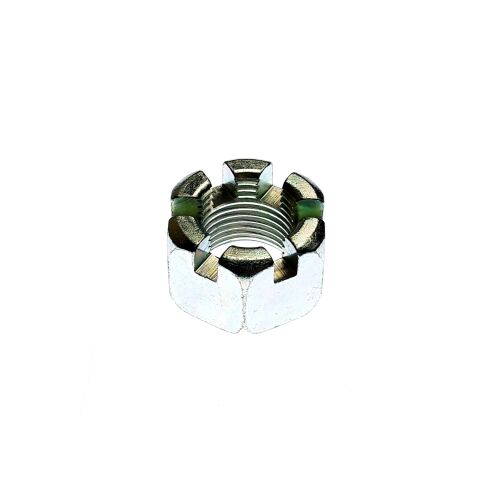Hexagon slotted thin nut M24 x 2