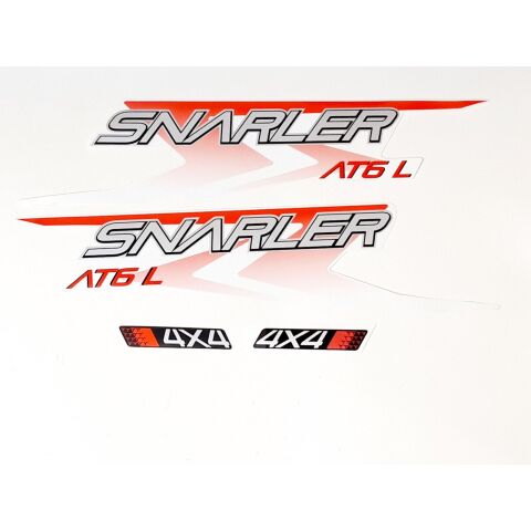 DECAL ASSY(AT6L WHITE-RED)(LONG VEHICLE)