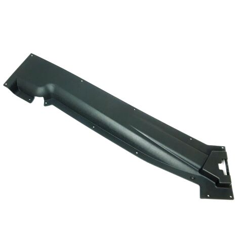 U01 LEFT HALF DOOR DRAGLINE COVER PP BLACK