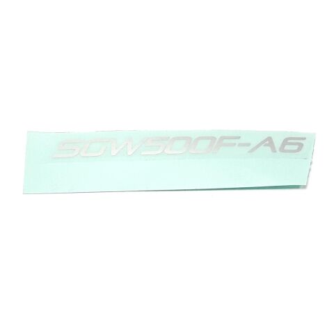 SGW500F-A6 DECAL