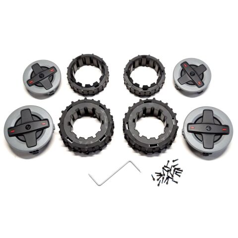 Roborock Rough Terrian Wheels for AWD Black