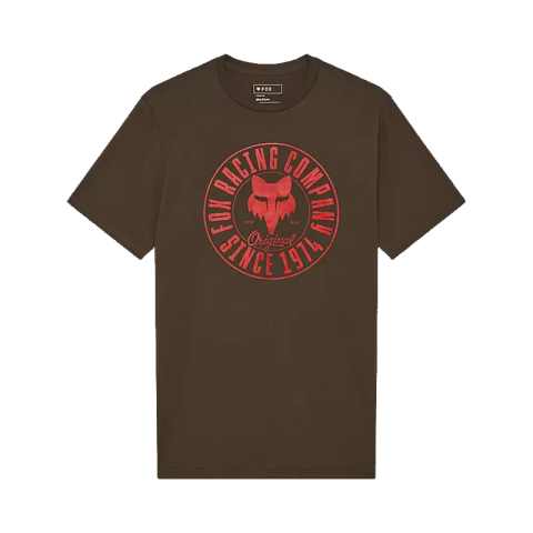 FOX Emblem Ss Prem Tee - Military Green