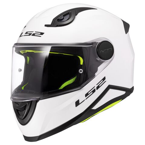 LS2 FF812 KID SOLID WHITE L