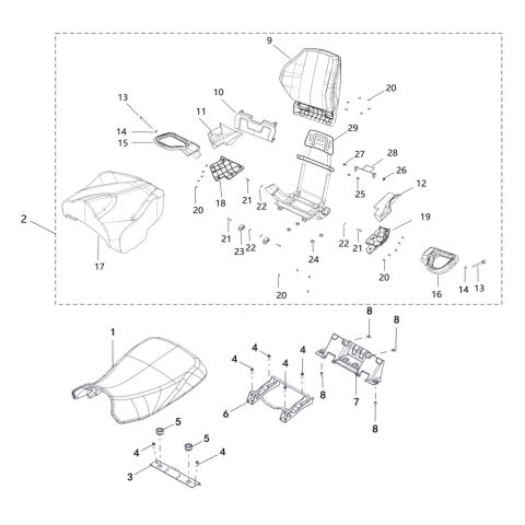SEAT ASSY