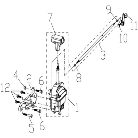 SHIFT ROD