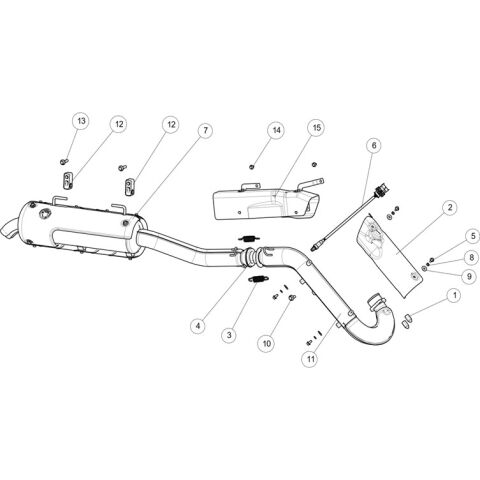 EXHAUST SYSTEM 168 LONG VERSION