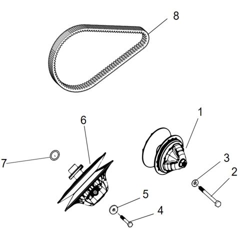 CVT assembly