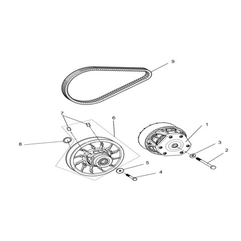 CVT assembly