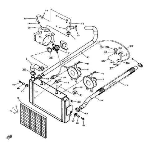 RADIATOR   （FOR 4WD）