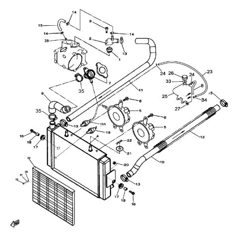 RADIATOR   （FOR 4WD）