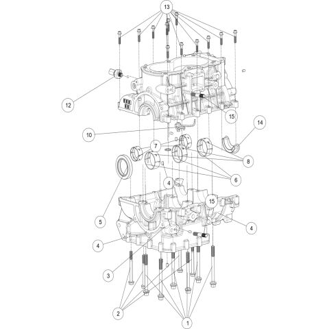 Crankcase.