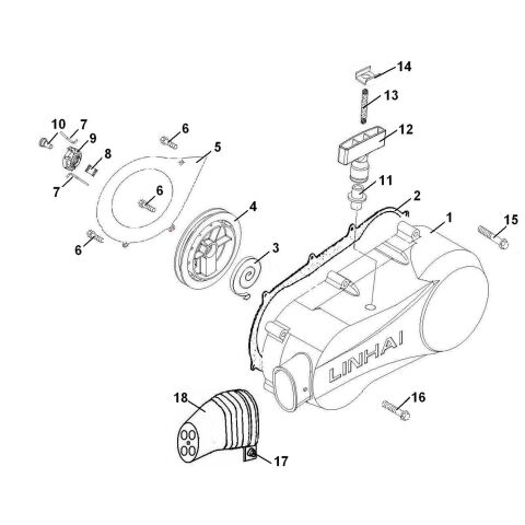 LEFT CRANKCASE COVER
