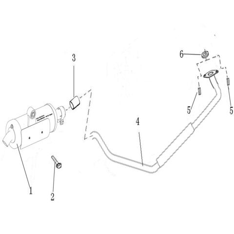 EXHAUST MUFFLER