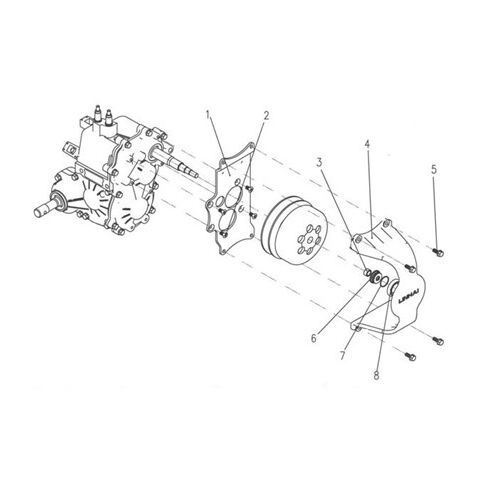 HIGH-POWER CLUTCH STAND ASSY