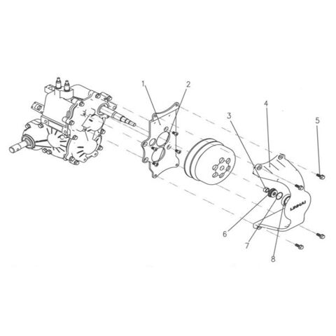 HIGH-POWER CLUTCH STAND ASSY
