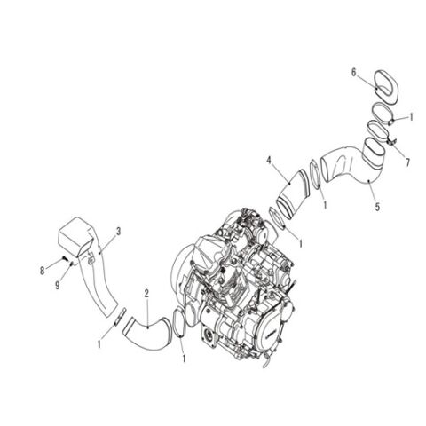CVT AIR SHROUD