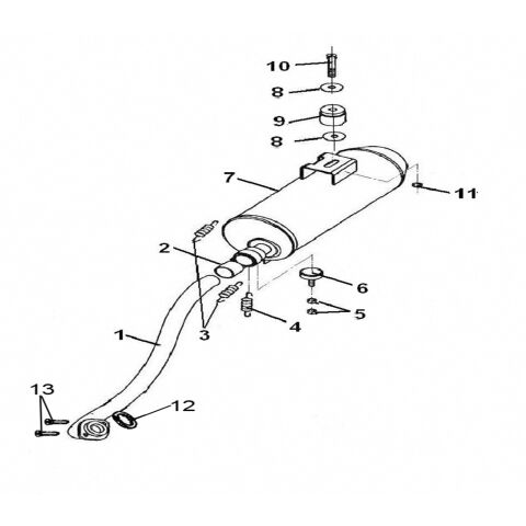 EXHAUST MUFFLER