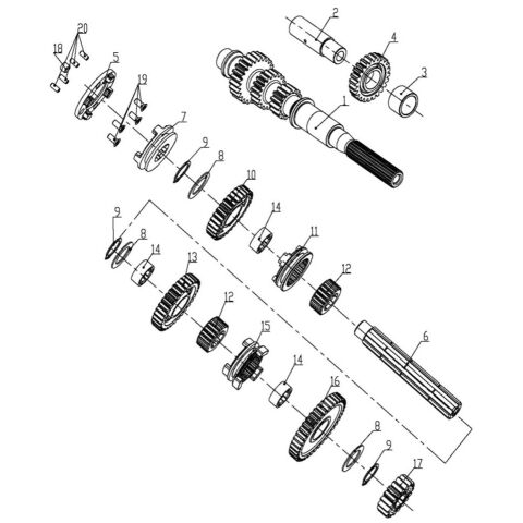 TRANSMISSION ASSY