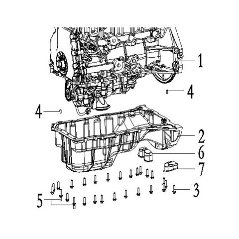 PAN ASSY, OIL.