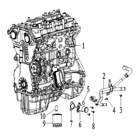 PIPE ASSY, WATER, INLET.
