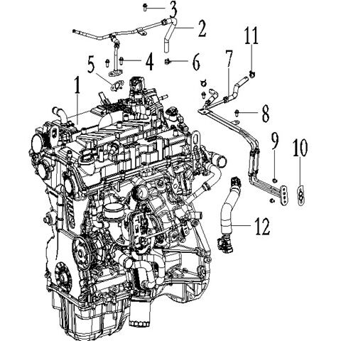 PIPE ASSY, WATER.