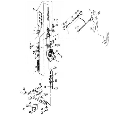 SHOCK ABSORBER FRONT