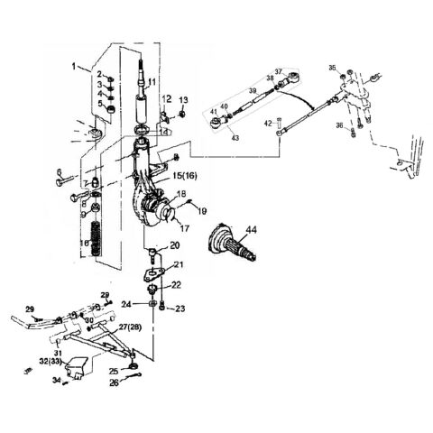 SHOCK ABSORBER FRONT