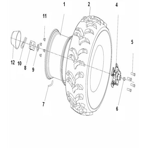 WHEEL FRONT（EURO 4）