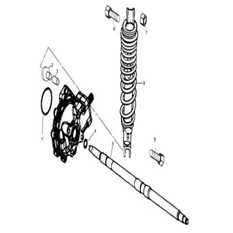 SHOCK ABSORBER REAR