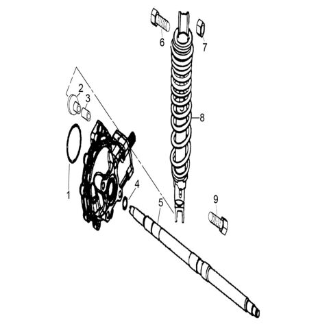 SHOCK ABSORBER REAR