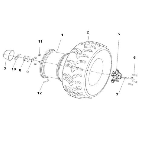 WHEEL REAR