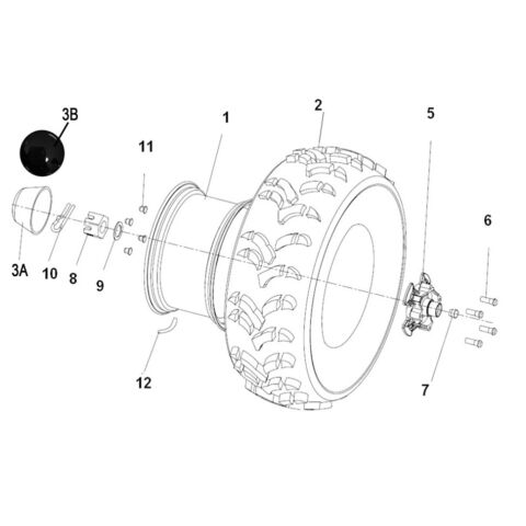 WHEEL REAR