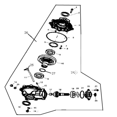 REAR GEAR-BOX