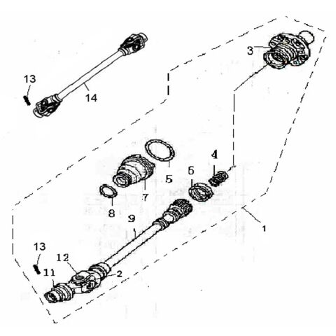 REAR KNUCKLE ASSY