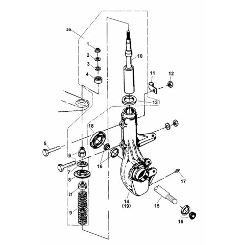 SHOCK ABSORBER FRONT