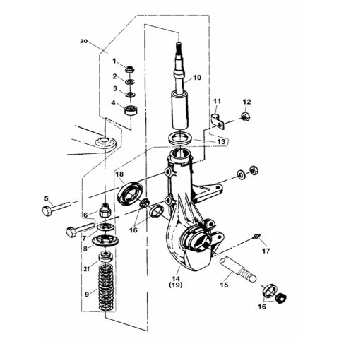 SHOCK ABSORBER FRONT