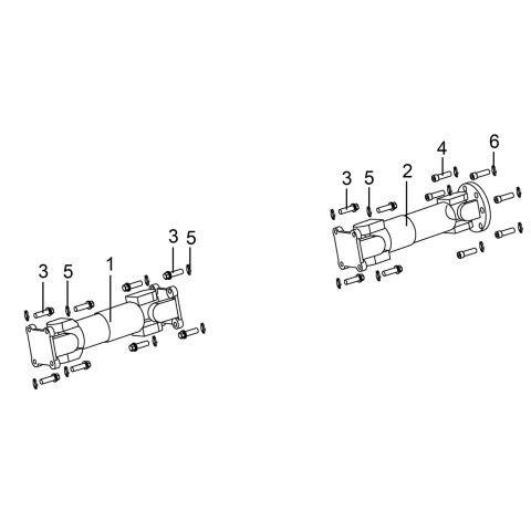 FRONT AND REAR KNUCKLE ASSY