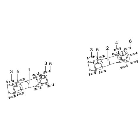 FRONT AND REAR KNUCKLE ASSY