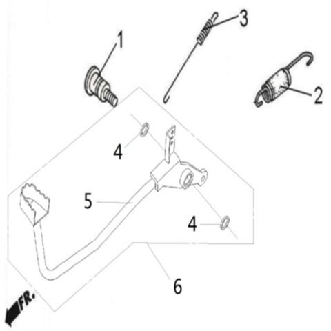 PEDAL,BRAKE