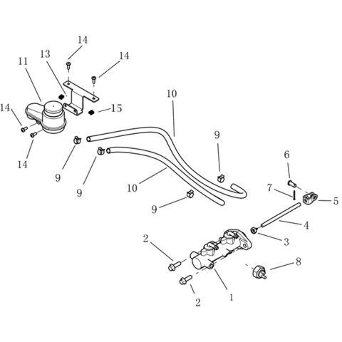 Brake, Master Cylinder Mounting