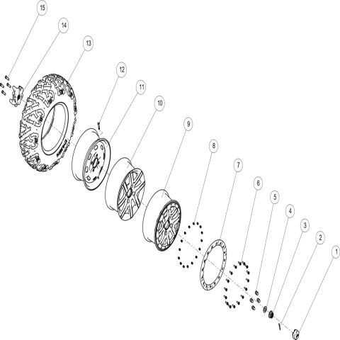 FRONT WHEELS EU 167.