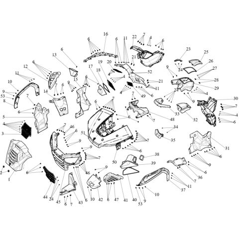 Front body parts