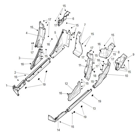 EXTERNAL PLASTIC PARTS